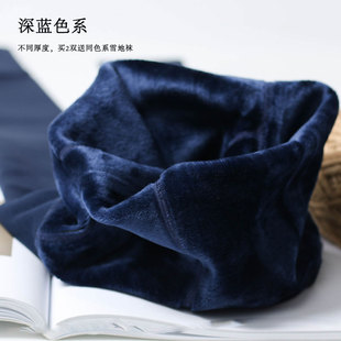 袜加厚学院风校服微压哑光打 加厚学生藏青深蓝色丝袜连裤 秋冬季 款