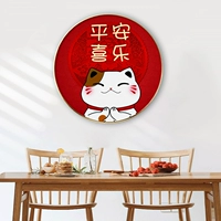 2023 Бриллиантовые живопись в этом году нового богатства кошачья ручная ручная ручная работы в гостиной ресторан Ranestone Masonry Paint