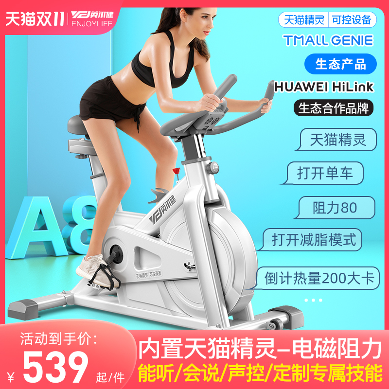英尔健电磁控动感单车智能健身车家用静音室内减肥运动自行车器材