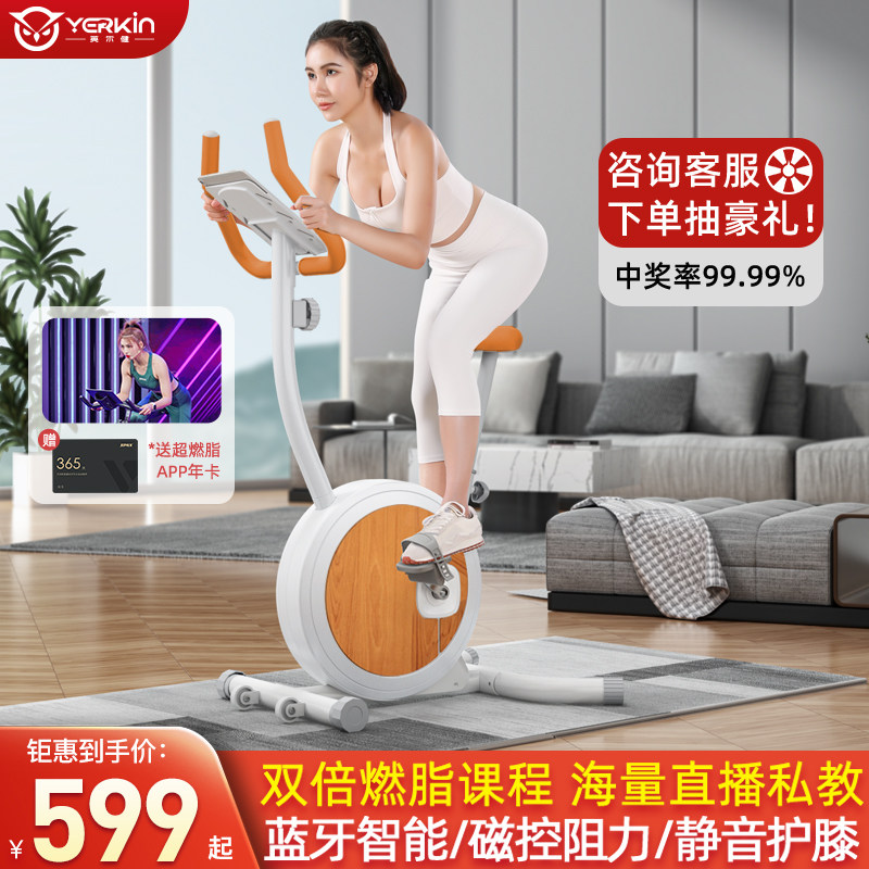 英尔健磁控健身车家用动感单车超静音运动减肥室内健身器材自行车