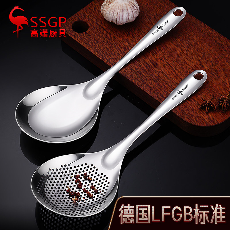 三四钢花椒漏勺304不锈钢家用厨房饺子面条过滤漏网沥水油炸捞勺属于什么档次？