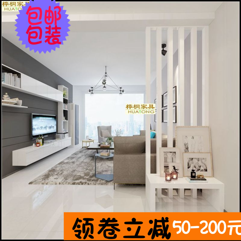 桦桐玄关隔断柜客厅隔断装饰柜进门柜玄关柜门厅装饰屏风柜屏风