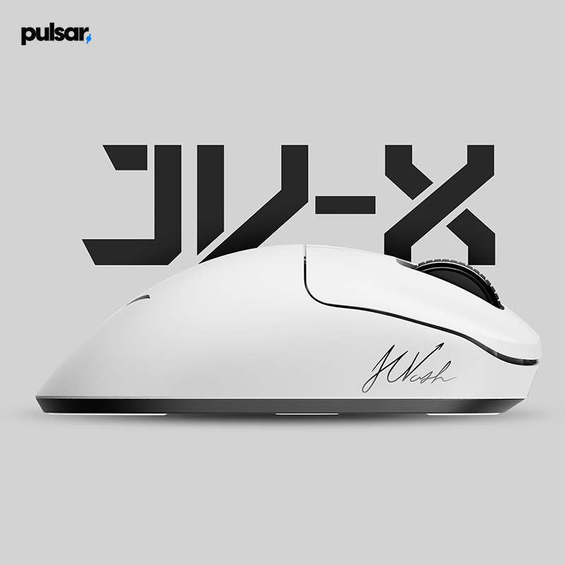 Pulsar派世Pro JV-X电竞游戏鼠标3950新品8K无线人体工鼠32000Dpi