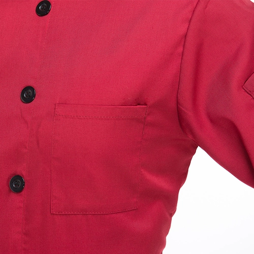 Шеф -повара Работа в одежде мужчины и женщины с длинной осенью и зимой запекаются, вызывая рестораны отели, кухонные кафетерии с двойным светом работники