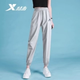 Xtep, тонкие шелковые быстросохнущие штаны, осенние, большой размер