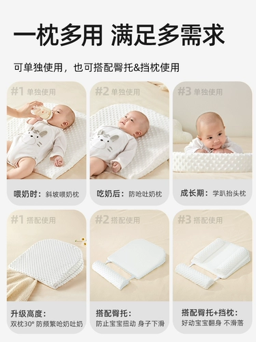 Вириды, анти -вомитирующий склон, подушка для кормления с уклоном, новорожденное, детское анти -красочное молоко, лежащий артефакт кормления