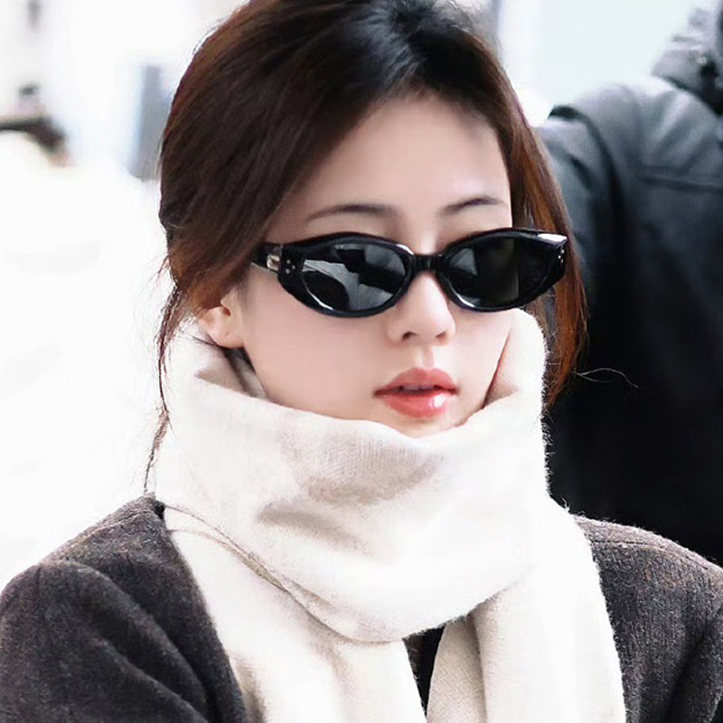 gm猫眼墨镜女款防晒显脸小高级感