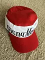 White & Red Letter Embroidery