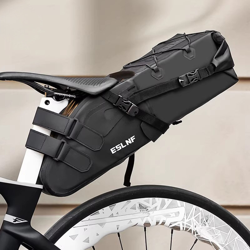自行车后尾包大容量防水立体鞍座包公路山地车座管包骑行装备配件