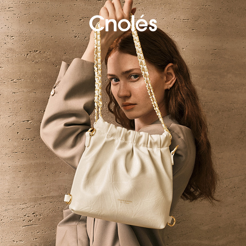 流浪包女黑色链条单肩包包女2025新款托特包女士斜挎包秋冬包包