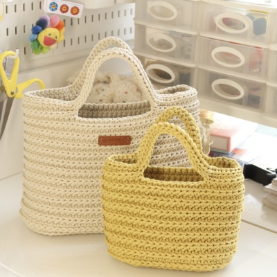 名辰方式圆股纱线手作diy编织包