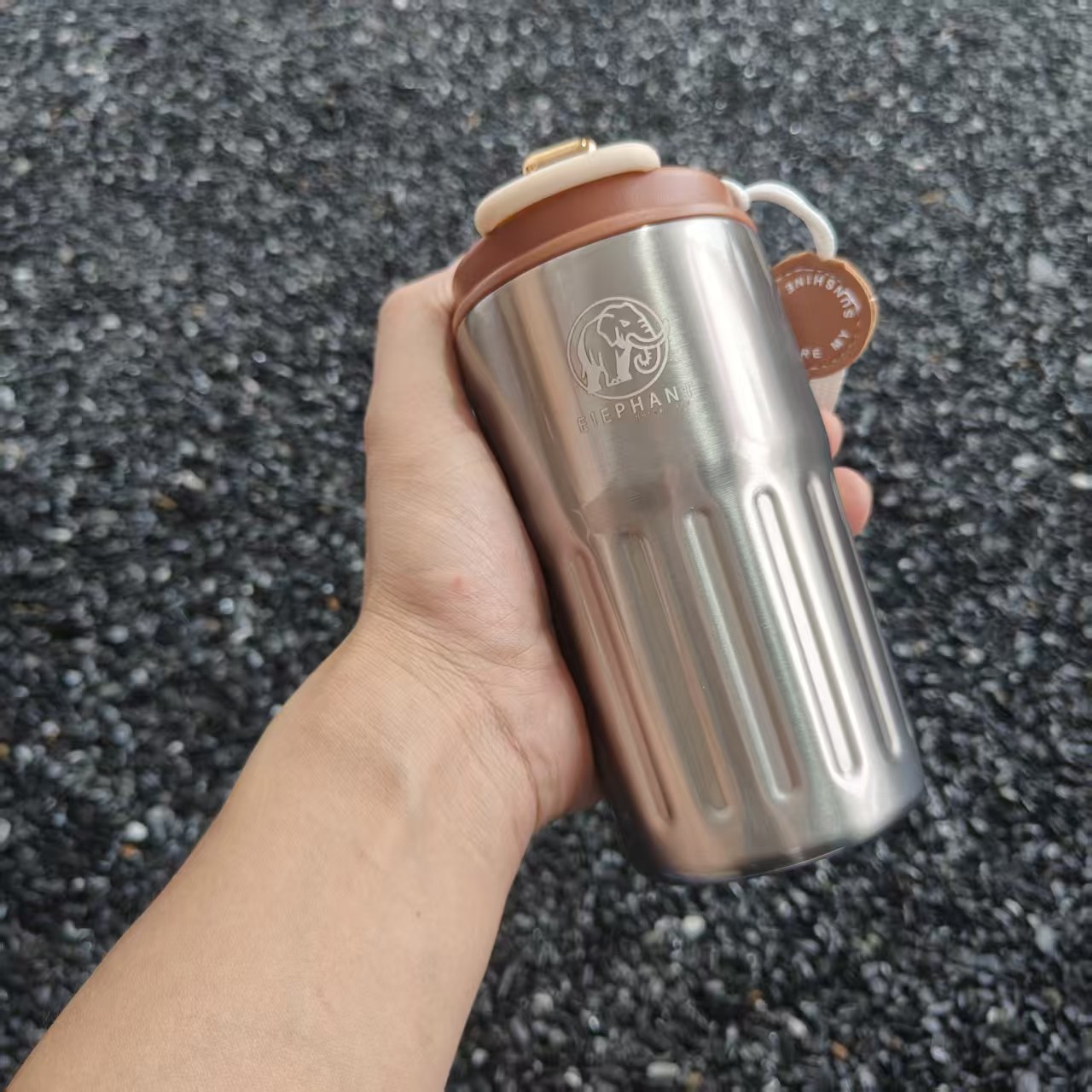 挪威Elephant智能保温杯