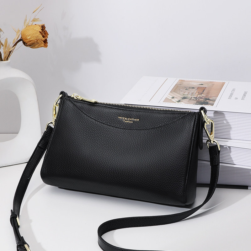 包包女斜挎包2023新款时尚大容量中年妈妈单肩包软皮小包真皮女包