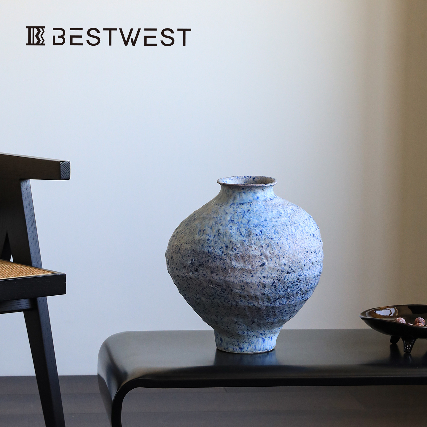 景德镇陶瓷花瓶复古艺术感摆件