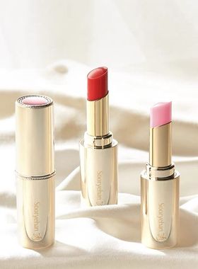 秀雅韩妍丝润唇膏3.5g粉色红色口红超滋润保湿护唇Soo Rye Han