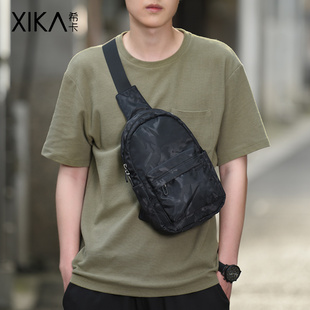 运动款 斜挎包男士 夏季 斜背包2026新款 小包 胸包潮牌休闲单肩包工装