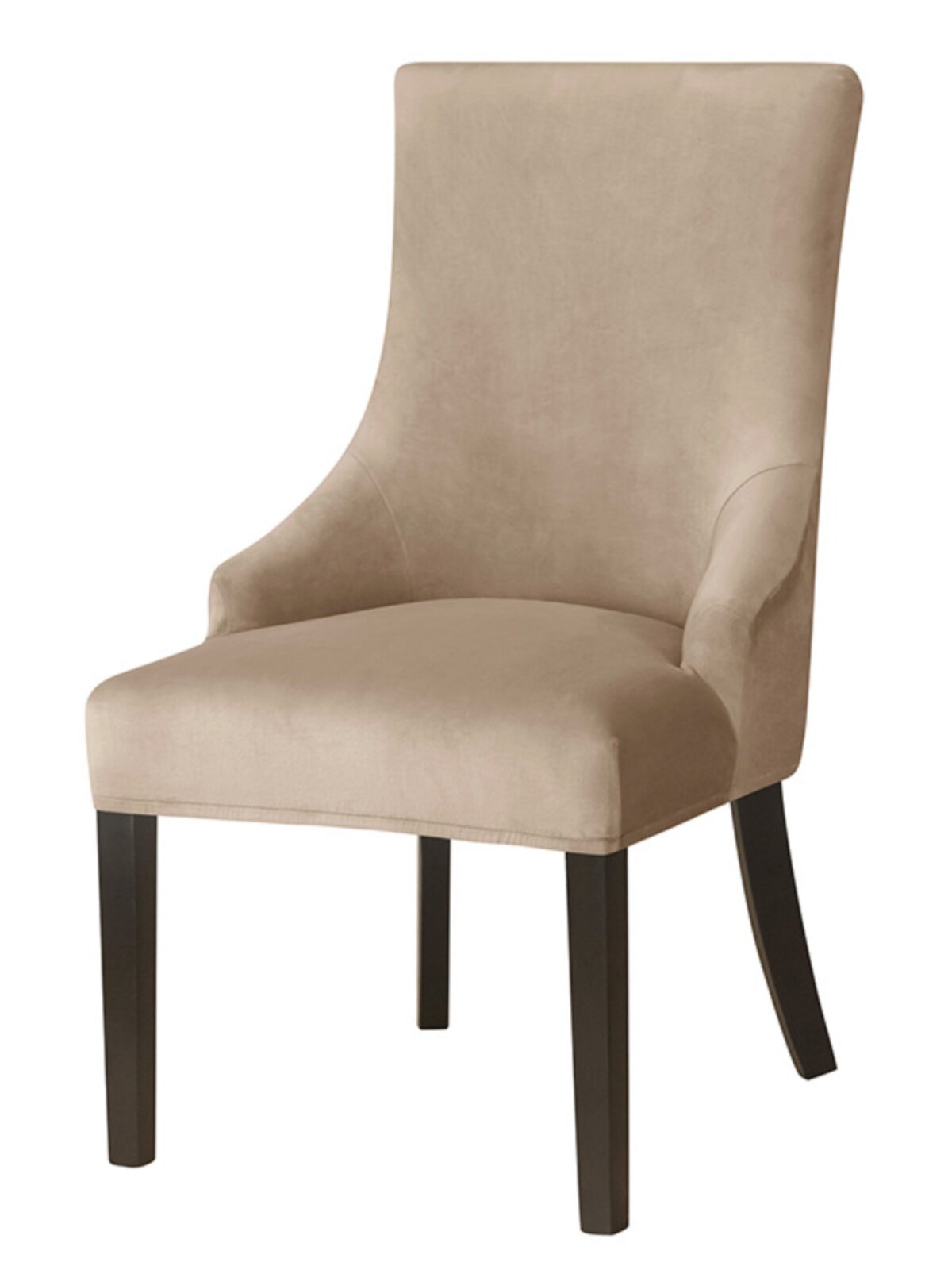 加大加厚绒布异形扶手椅子套罩超柔弹性一体欧式餐桌椅套宾馆酒店