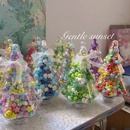 小红书同款 圣诞树星星瓶星星折纸渐变色许愿星幸运星星罐子高颜值