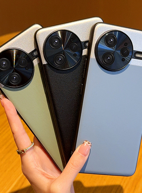 适用于红米 K80手机壳高级奢华全包大式漠银黑硬壳保护套Redmi男女款简约商务红米k80proo硬壳超薄防摔