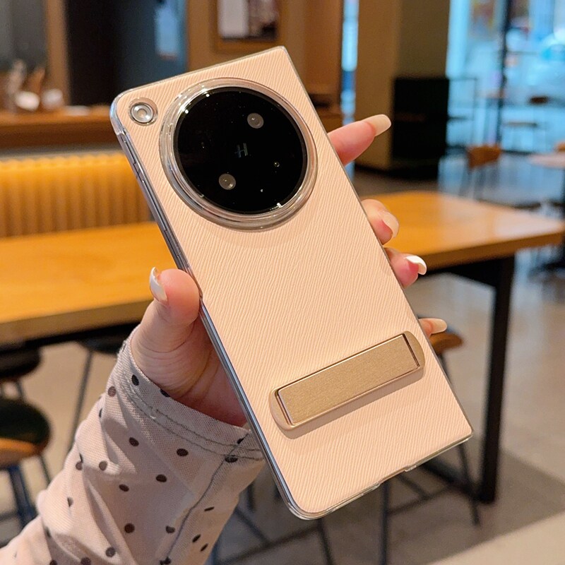 适用于OPPO Find N6手机壳带支架新款无前框超薄防摔oppofindn6折叠屏保护套后壳高级感奢华时尚
