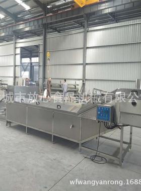 蔬杀青制蒸煮机WWL sus果304蔬菜漂烫机 可根据产量加工厂作 家直
