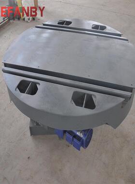 平板车十字轨道92960旋°转换向电动转盘动伺电服机遥控电旋转平