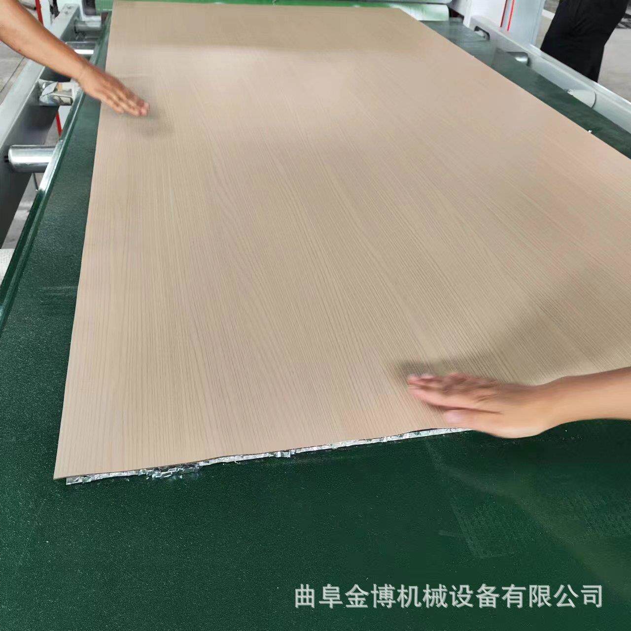 铝1320蜂U窝板覆膜机 PET膜PV复C膜合 全自动PR热胶平熔贴机