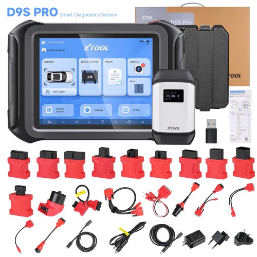 XTOOL D9S PRO OBD Diagnostic Scanner Support CAN FD DoIP 汽车零部件/养护/美容/维保 汽车检测仪 原图主图