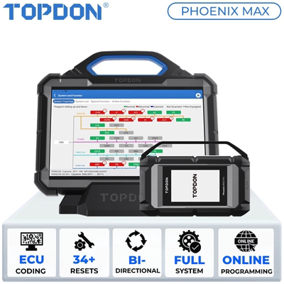 TOPDON Phoenix Max Diagnostic Scanner ECU Programming ADAS