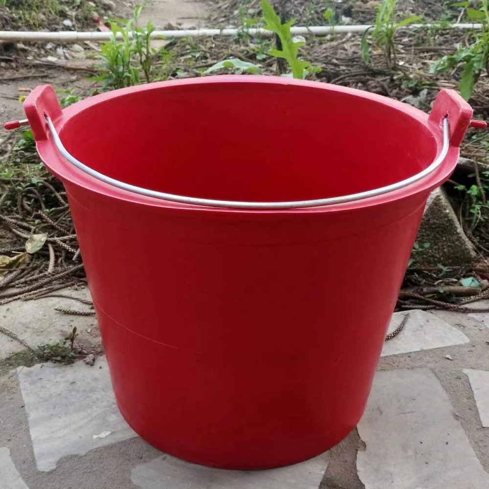 荣华98型熟胶牛筋桶30升带提手