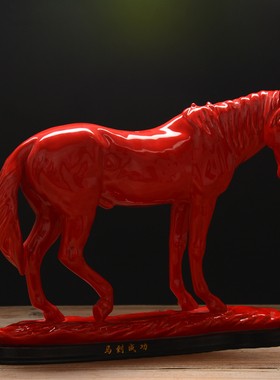 陶瓷红色十二生肖招财风水工艺品