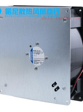 原装PAPST 18040 12V 425mA 5W 3线方形鼓风机 RG125-19/12N/12