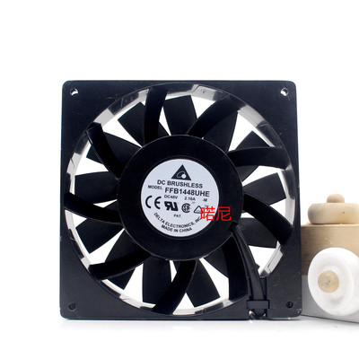 喏尼 14038 FFB1448UHE-M 48V 2.16A暴力风扇 FAN 140X140X38MM