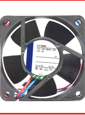 全新德国进口 612NGME 1.2W 12V 0.1A 6025 直流散热风扇