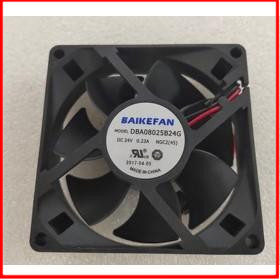 BAIKE DBA08025B24G DC24V 0.23A 变频器风扇DBA08025B24G