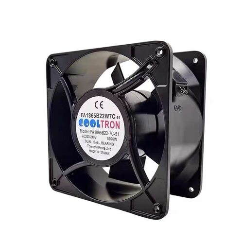 全新原装 COOLTRON FA1865B22W7C-51 220V 59/76W 18065 散热风扇