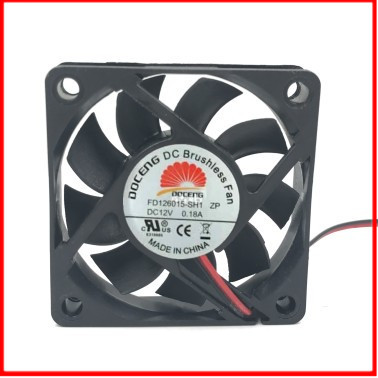 原装DOCENG直流无刷风扇 6015 FD126015-SH1 ZP DC12V 0.18A