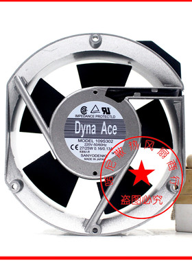 三洋SANACE172 109S303 109S302 304 312 313 230V 交流风扇17CM