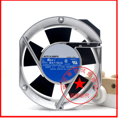 MA77B3S-922 MA77B3 AC208-240V 原装正品日本Maxi 铝框散热风扇