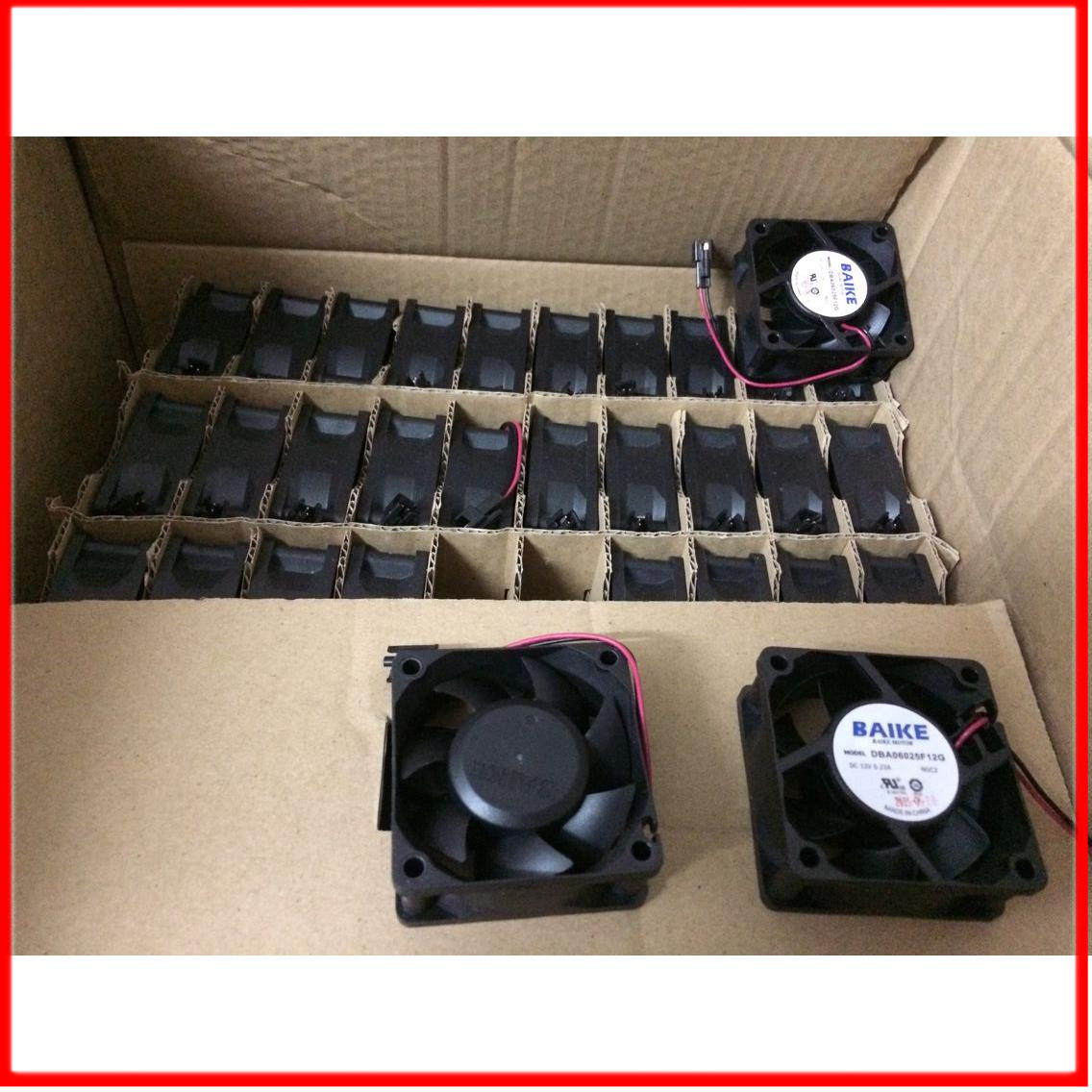 原装正品 BAIKE DBA06025B24G DC24V 0.19A 散热风扇 60*60*25