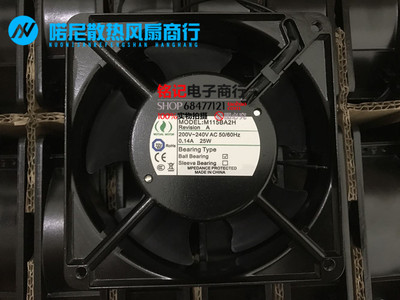 原装MUTUAL MOTOR M115BA2H M115BA1金属风扇H 12CM 200/240V