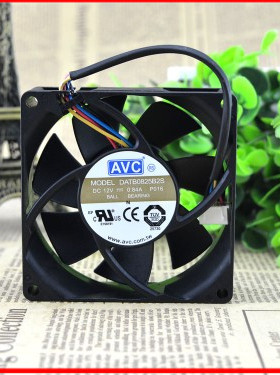 AVC 8025 8CM暴力风扇12V 0.84A 4线 PWM控速功能 DATB0825B2S