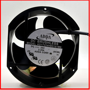 ADDA协禧AD17224HB/LB//UB/DB/MB5151M0 17251 24V变频器散热风扇