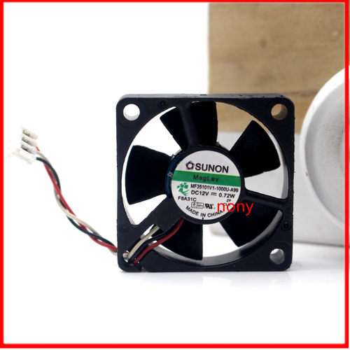 MF35101V1-1000U-A99〖 FAN AXIAL 35X10MM 12VDC〗