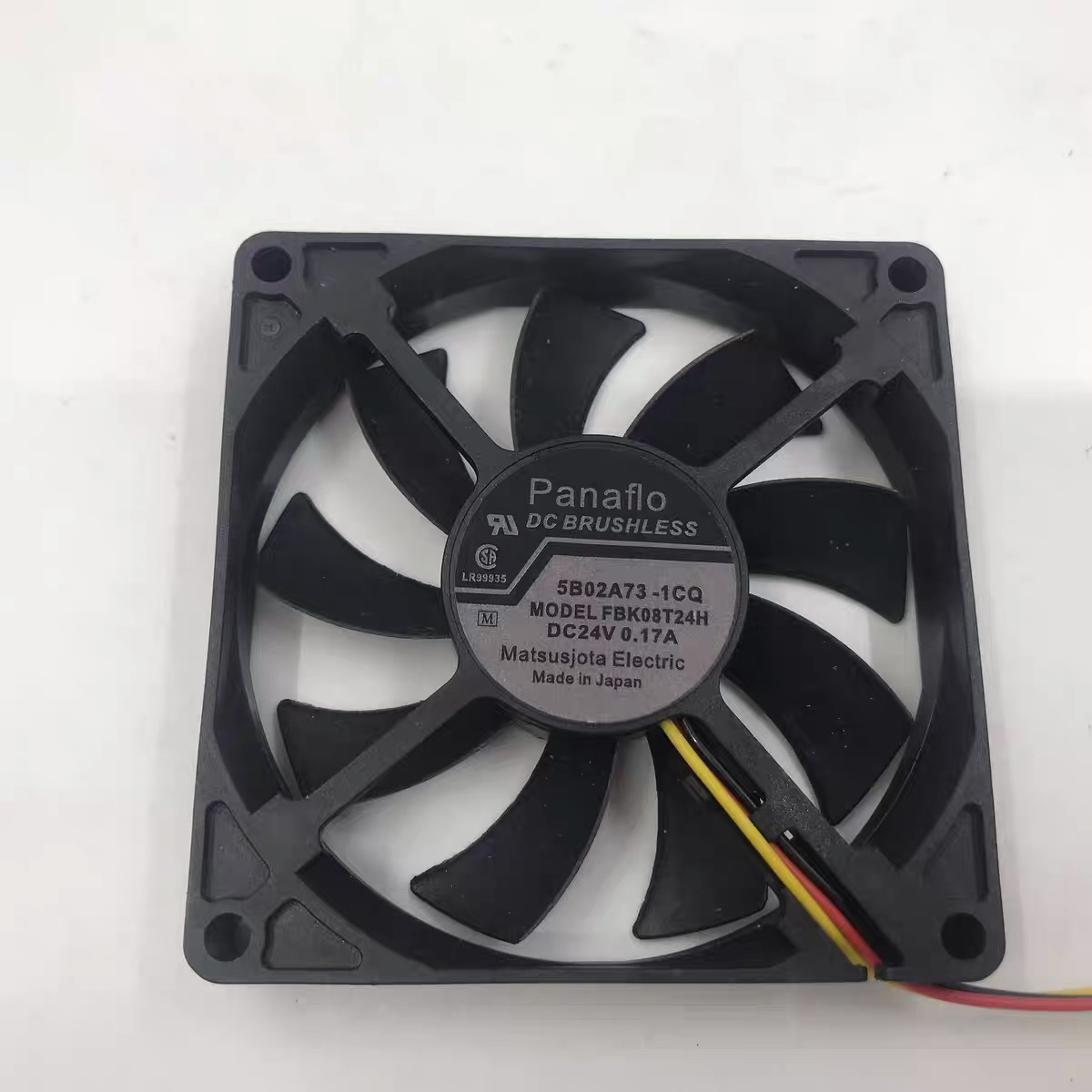 FBK08T24H 散热风扇DC24V 0.17A 80*80*15 设备专用风机