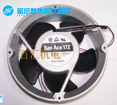 109E1724H502 109E1724H501 109E1724X502 24V 0.58A 17251风扇