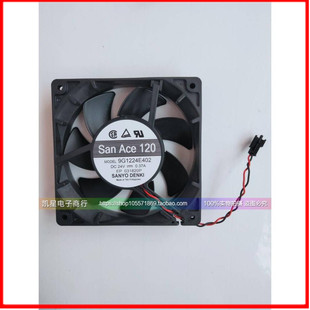 0.37A 12CM 12025 三洋 变频器 24V 大风量 散热风扇 9G1224E402