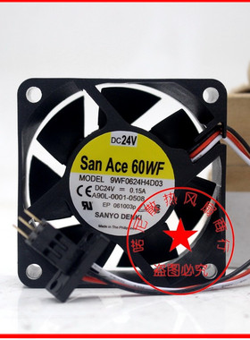 SanAce60WF A90L-0001-0508 9WF0624H4D03 DC24V发那科设备风扇