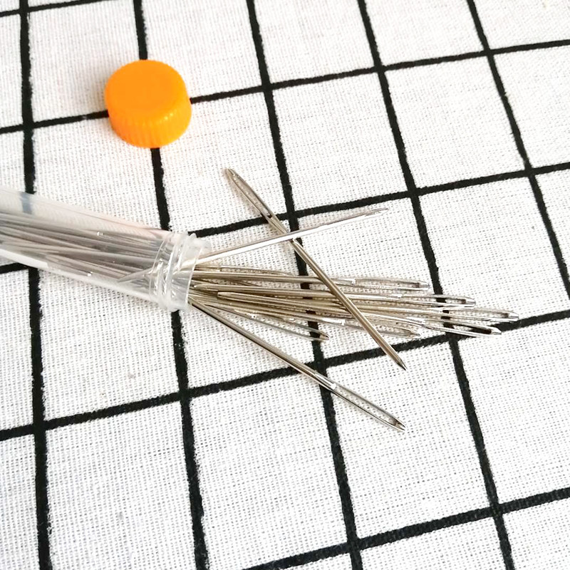 钝头大眼针银色毛线缝合绣花针