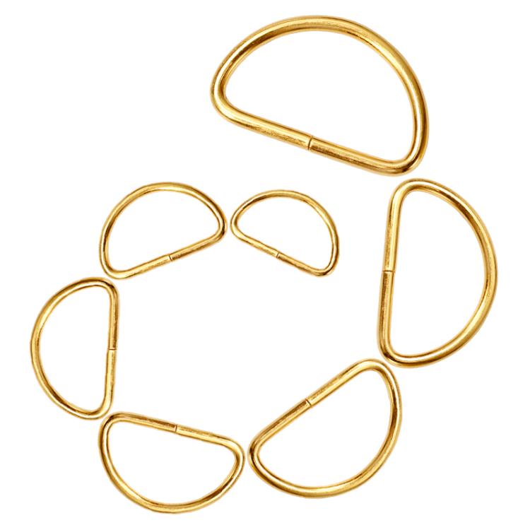 金属D型环金色D扣D型圈